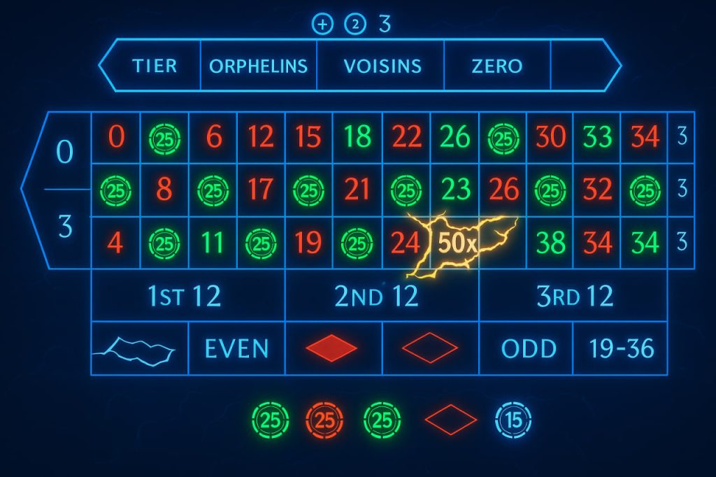 Les 3 principales stratégies de Lightning Roulette